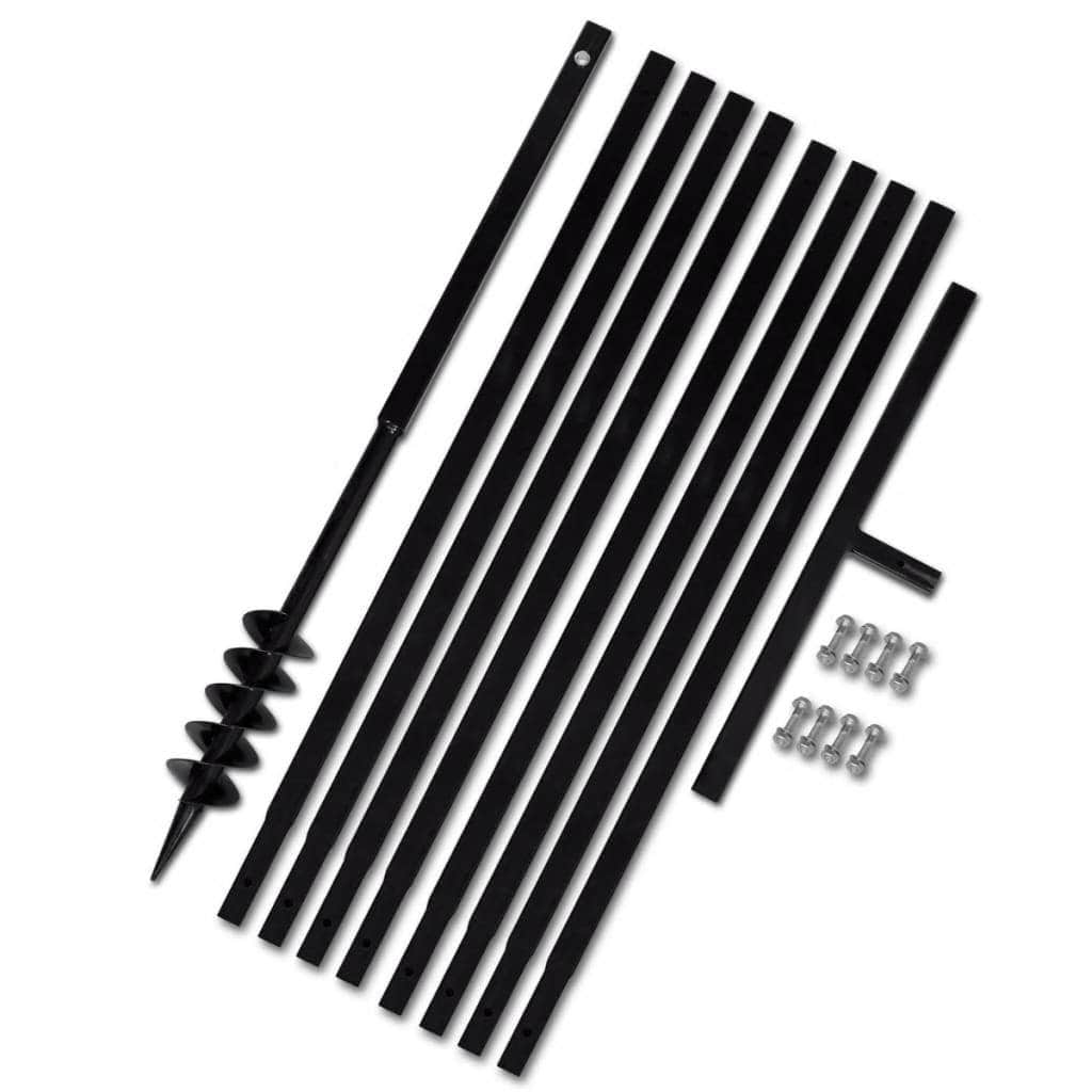 Ground Drill with Handle 80 mm with Etension Tube 9 m Steel on Afterpay | ZipPay | LayBuy | Klarna