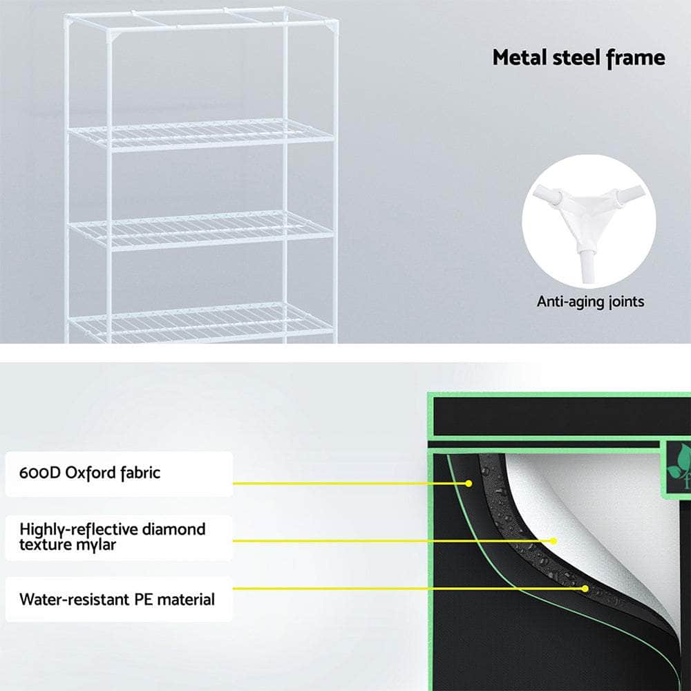 Grow Tent 100x60x180cm 4 Tiers Kits Hydroponics Indoor Grow System