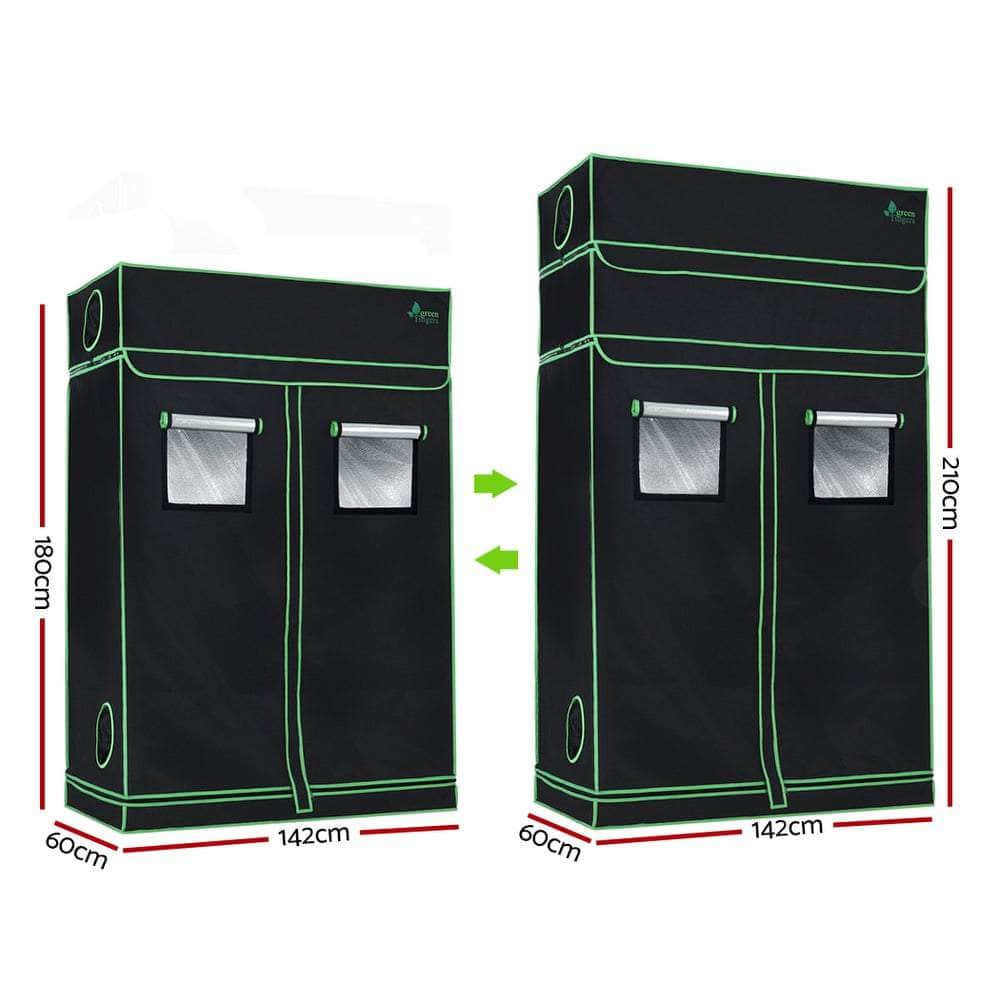 Grow Tent Kits Hydroponics Indoor Grow System Diy 120X60X180/210Cm