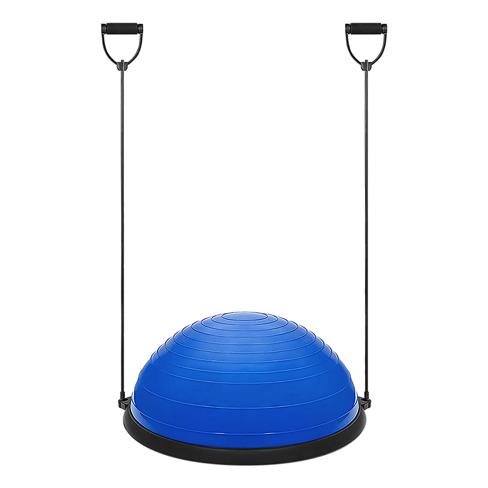 Gym Balance Core Ball with Resistance Strap