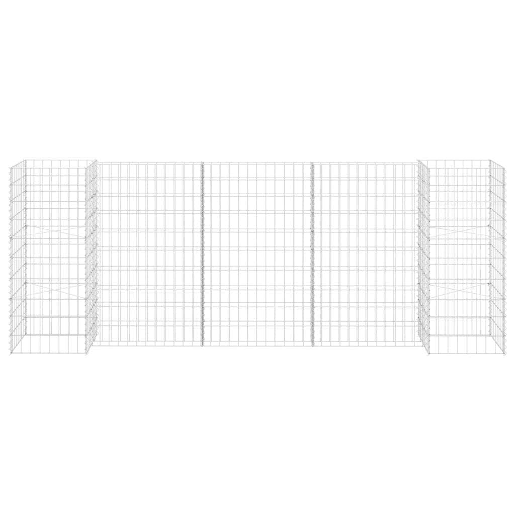 H-Shaped Gabion Planter