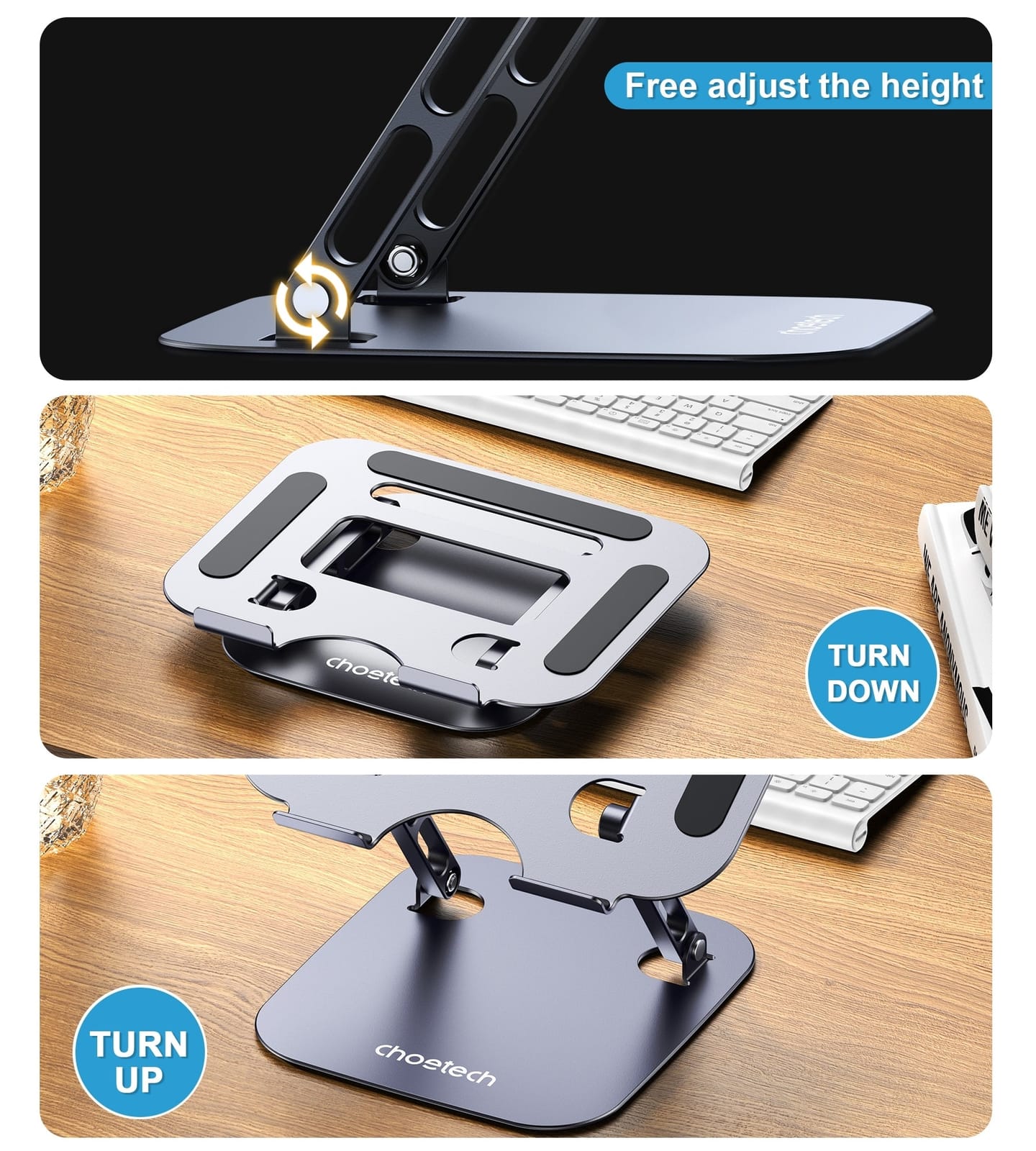 H061-Gy Tablet Desktop Holder, Laptop Stands - photo 12