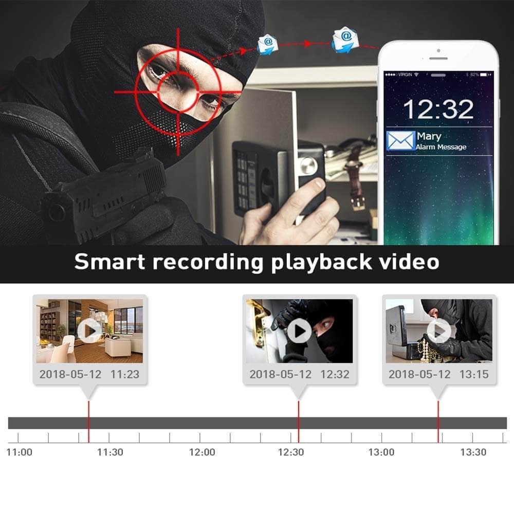 H5Nvr-P8-624P 8Ch 4Mp Poe Cctv System (2Tb Hdd)