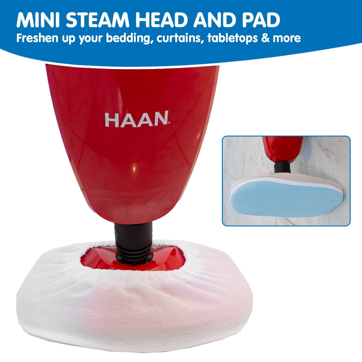 Haan Steam Mop Slim Floor Carpet Cleaner Steamer - SI-A70