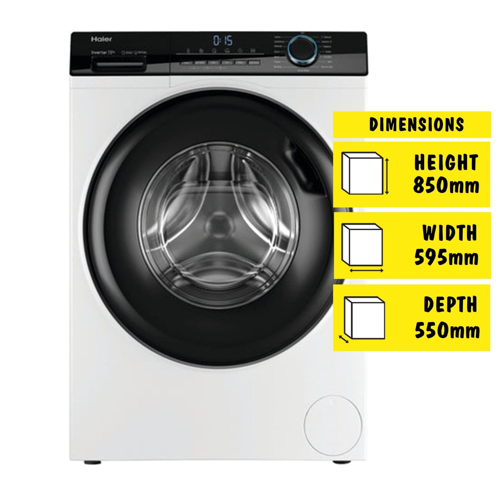 Haier 7.5kg Front Load Washing Machine