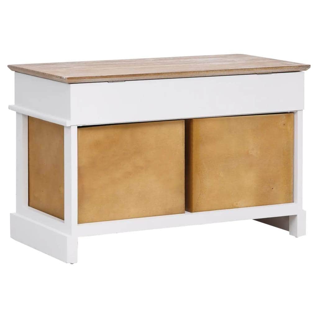 Hall Bench MDF White