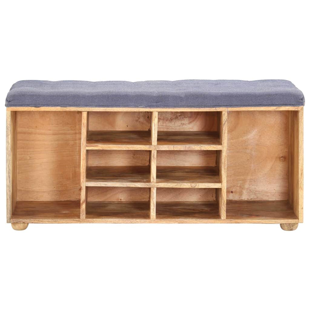 Wood finish - Hall Bench Solid Mango Wood