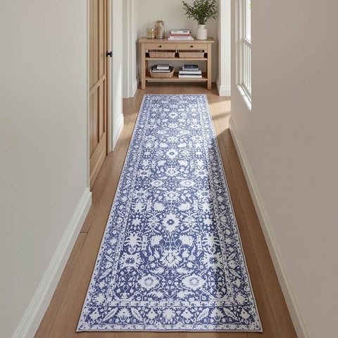 Hallway Runner Rug 80X300Cm Soft Velvet Washable Modern Kitchen Mat