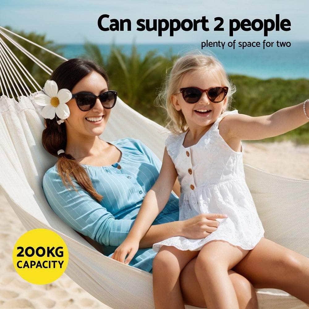 Hammock Bed w/ Travel Bag Outdoor Lounge Chair