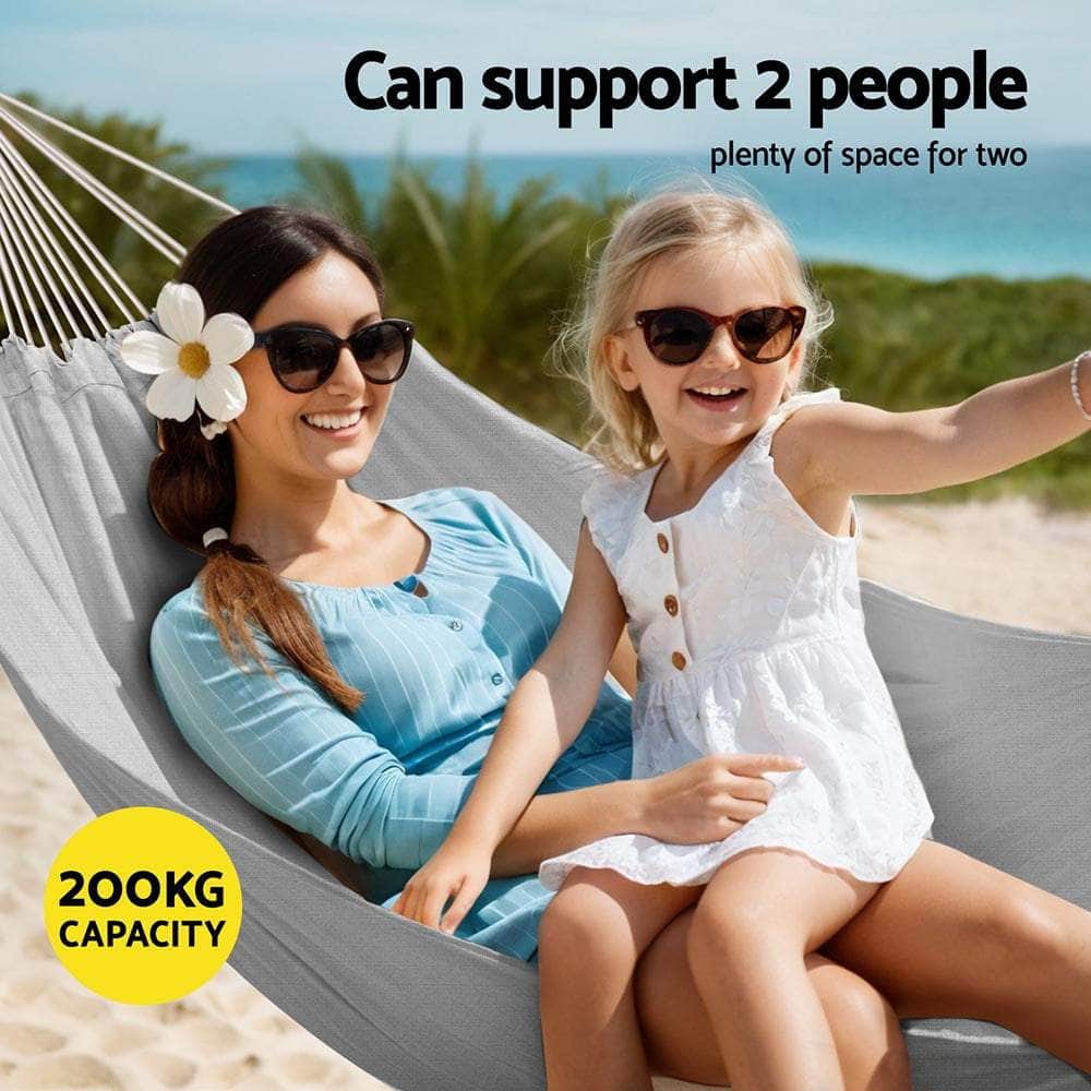 Hammock Bed w/ Travel Bag Outdoor Lounge Chair