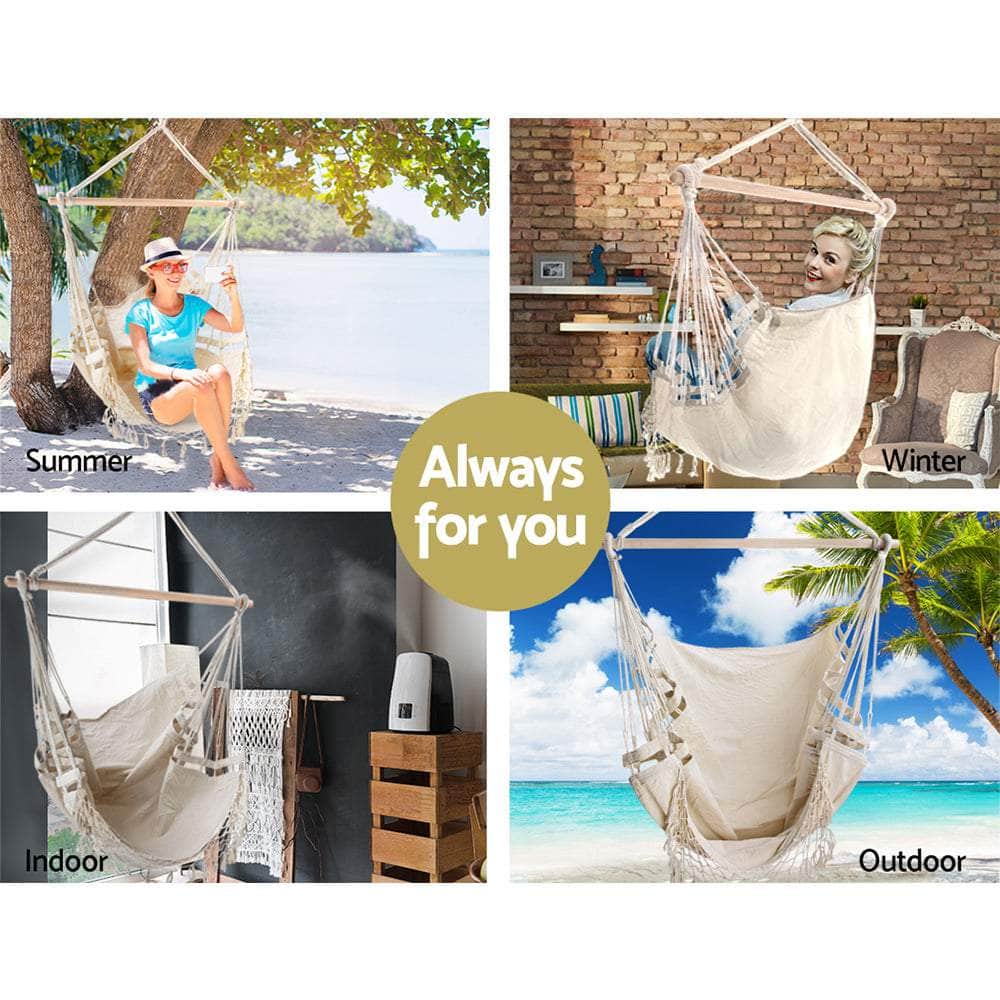 Hammock Swing Chair - Cream