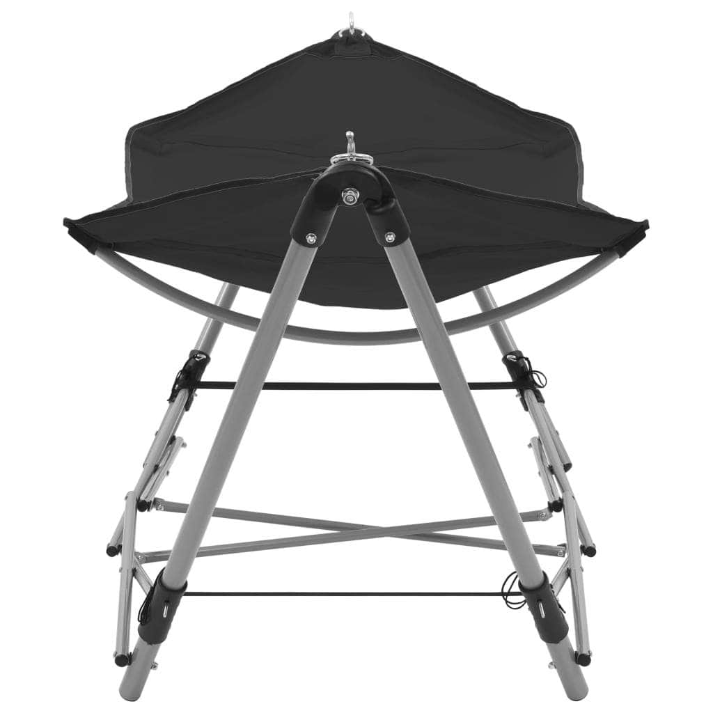 Hammock with Foldable Stand Black - Simple deals