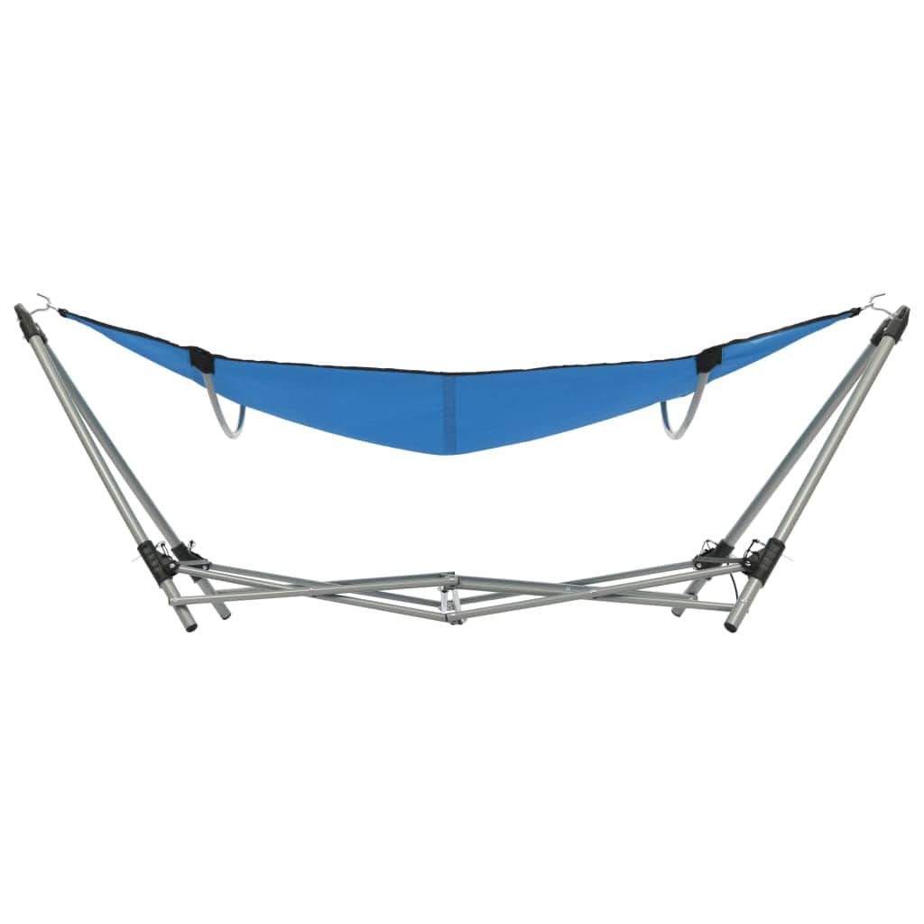 Hammock with Foldable Stand Blue - Simple deals