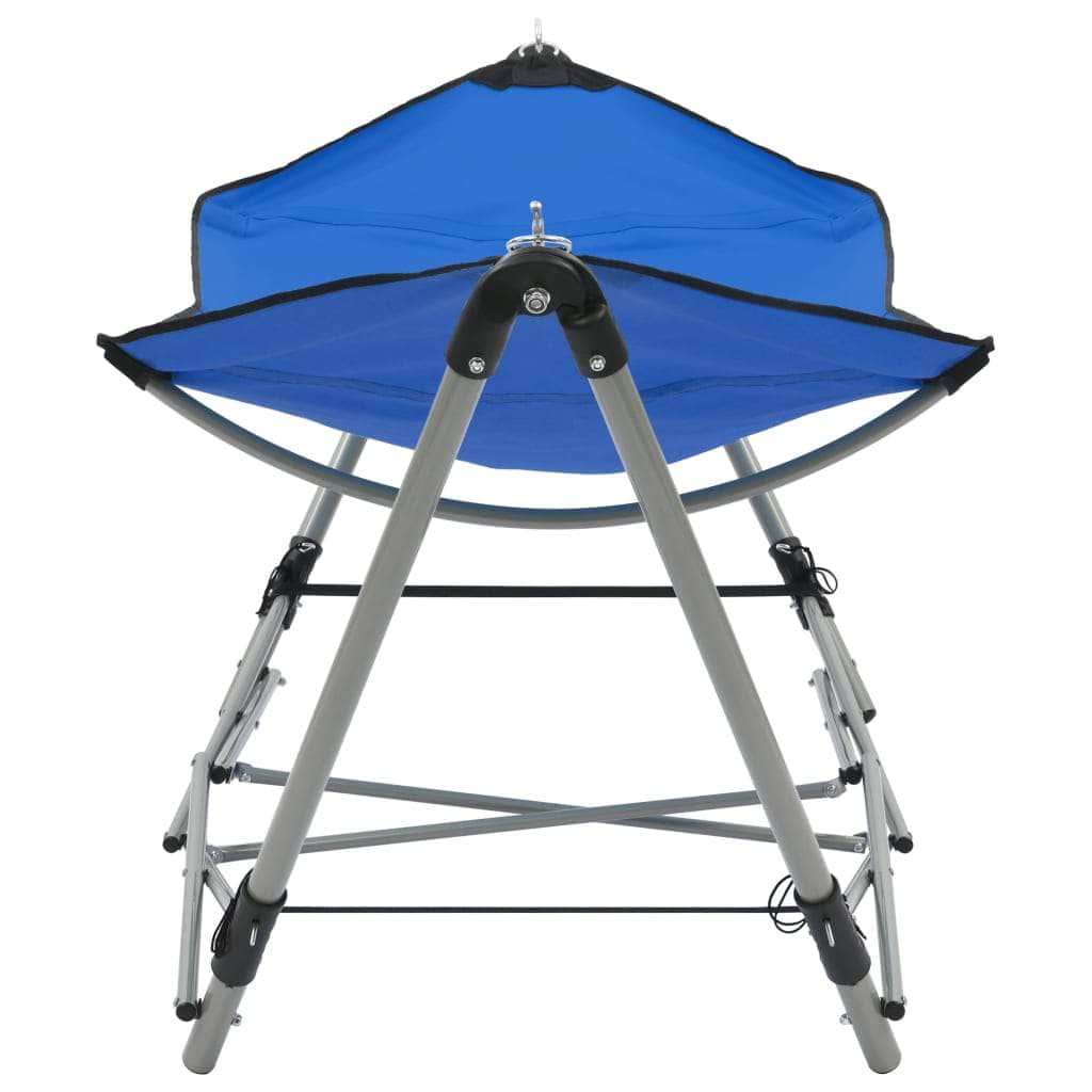 Hammock with Foldable Stand Blue - Simple deals