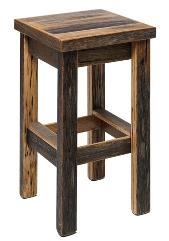 Handcrafted Solid Hardwood Bar Stool from Australia in Blonde Matt Finish