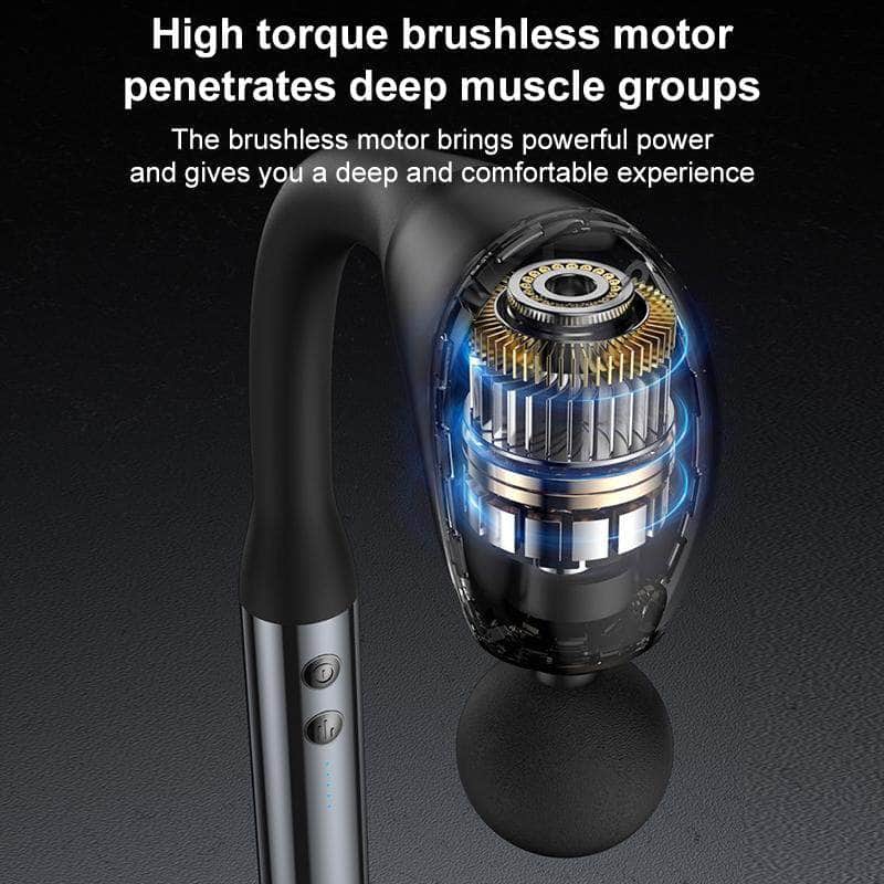Handheld Electric Massager - Yesido Mg07 - Black