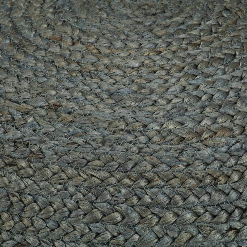 Handmade Pouffe Olive Green  Jute
