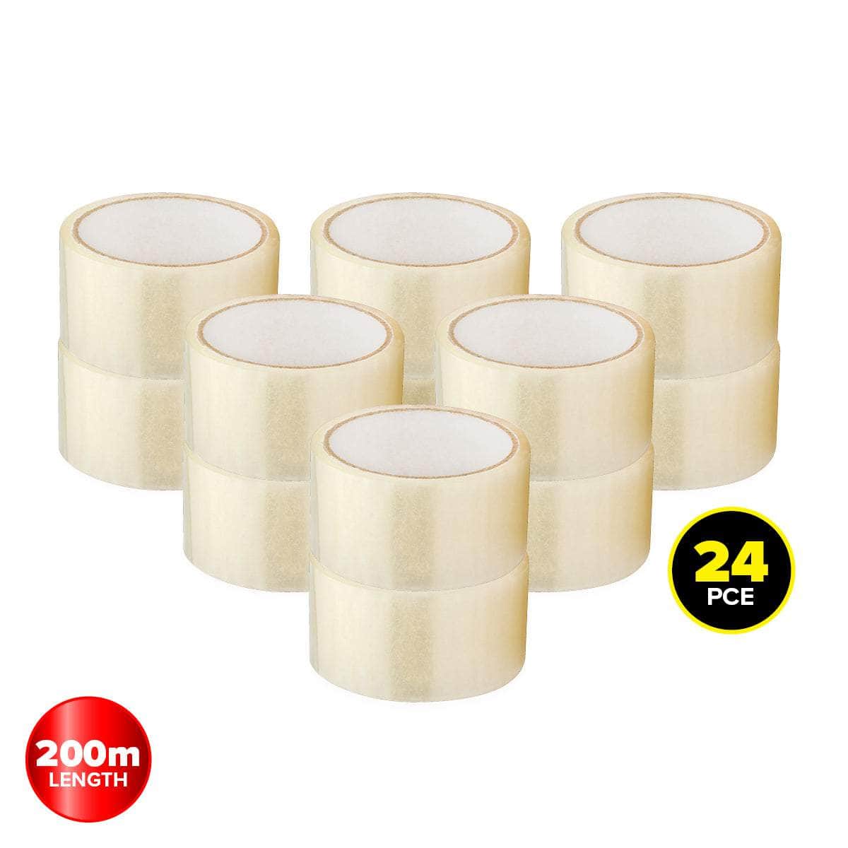 Handy Hardware 24Pce Packaging Tape Clear Multipurpose