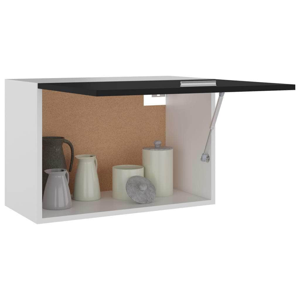 Hanging Cabinet Black /Engineered Wood