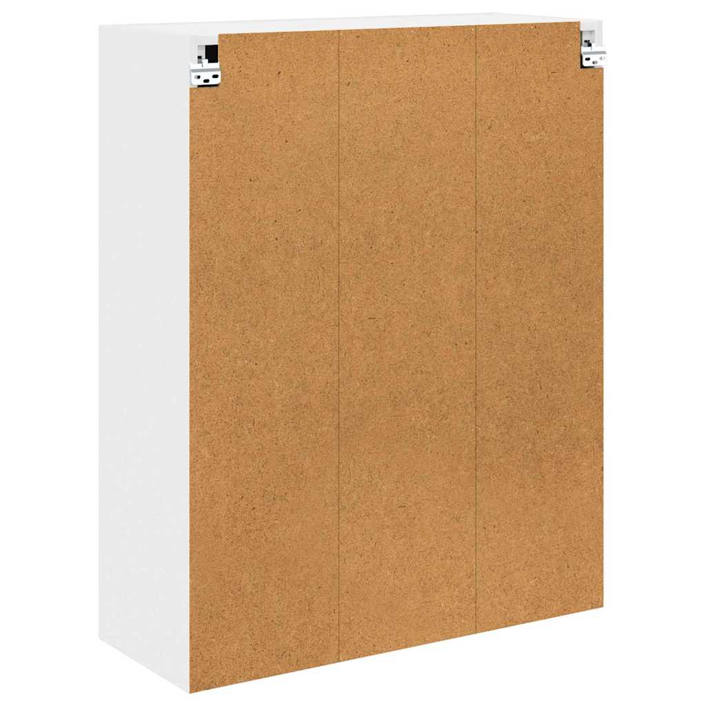 Hanging Cabinet Riga White Engineered Wood - Premium