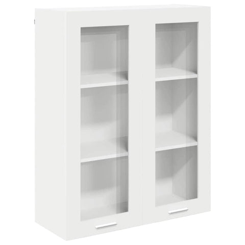 Hanging Cabinet Riga White Engineered Wood - Premium