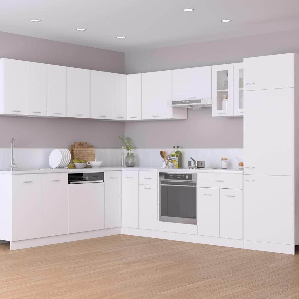 Hanging Cabinet White - Engineered Wood | Wood finish