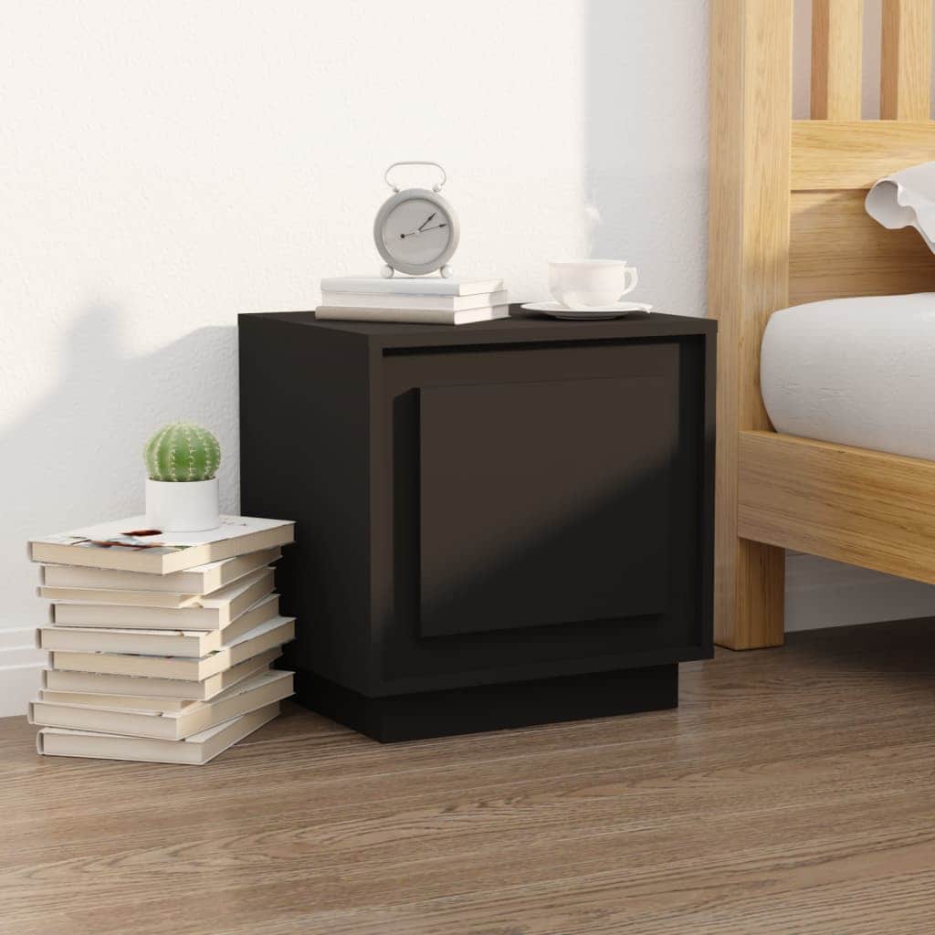 Harmony Duo White Engineered Wood Bedside Cabinets Set