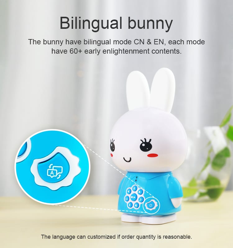 Honey Bunny G6+ Pink (Bilingual Chinese/English) - Pink colour