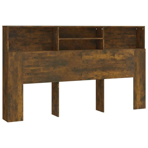 Headboard Cabinet Smoked oak
