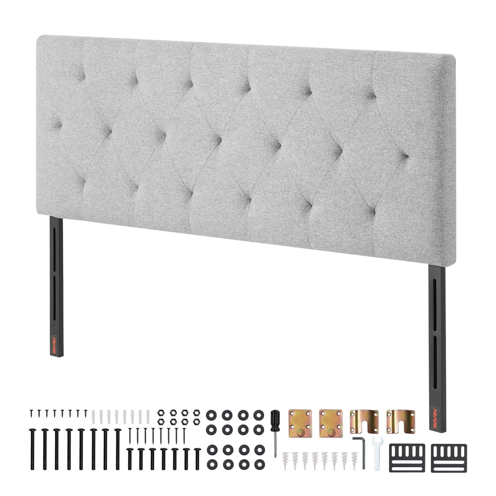 Headboard Full Size Headboard With Adjustable Height Comfortable with Beds & Bed Frames - photo 13