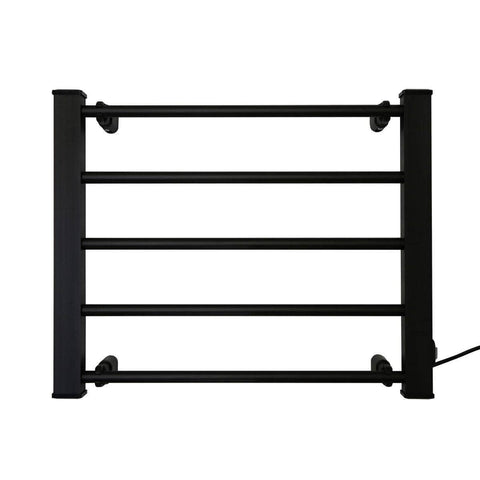 Heated Electric Towel Bathroom Rack EV-90- Black
