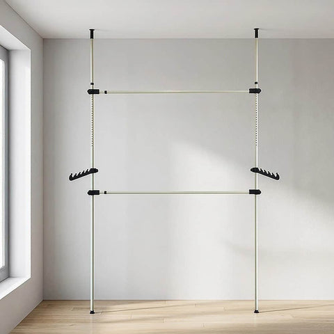 Heavy Duty Adjustable Clothes Rail Garment Display Stand