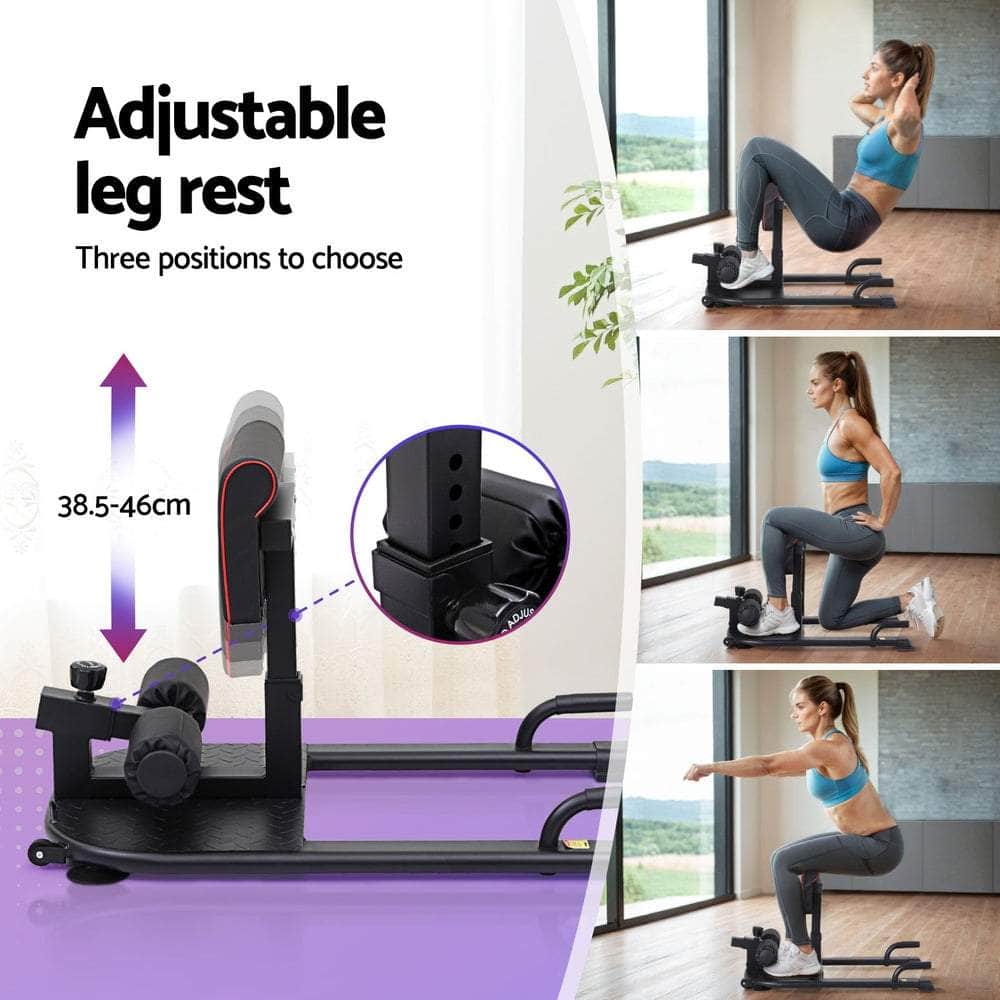 Heavy-Duty Adjustable Sissy Squat Bench - Leg Training