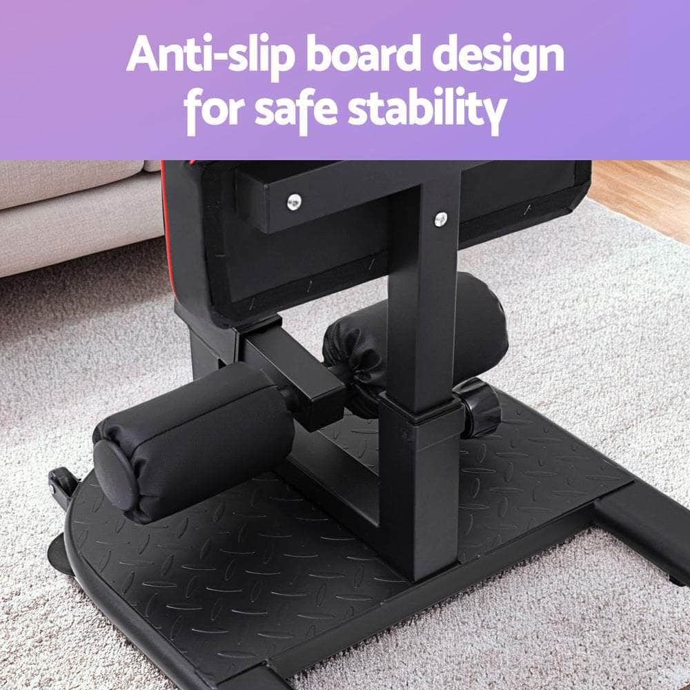 Heavy-Duty Adjustable Sissy Squat Bench - Leg Training