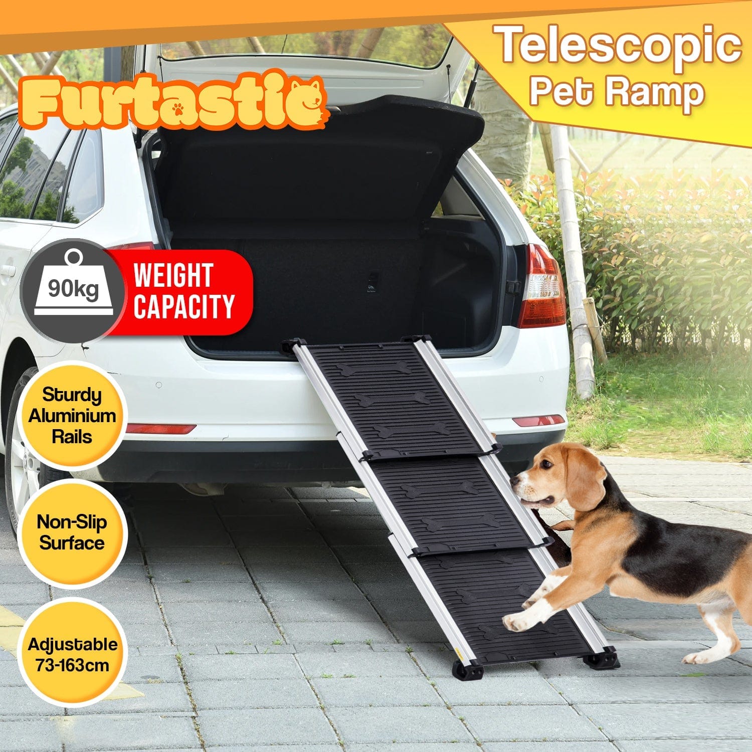 pets - Heavy-Duty Aluminium Telescopic Pet Ramp - photo 10