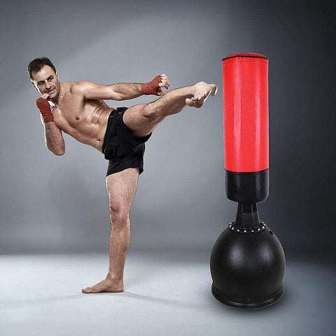 Heavy-Duty Free Standing Boxing Punching Bag - 165CM