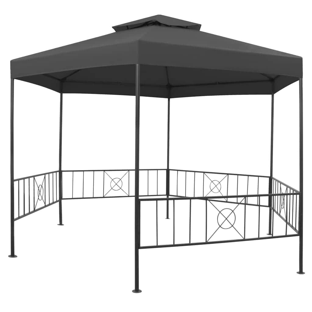 Heavy-duty Garden Gazebo Anthracite