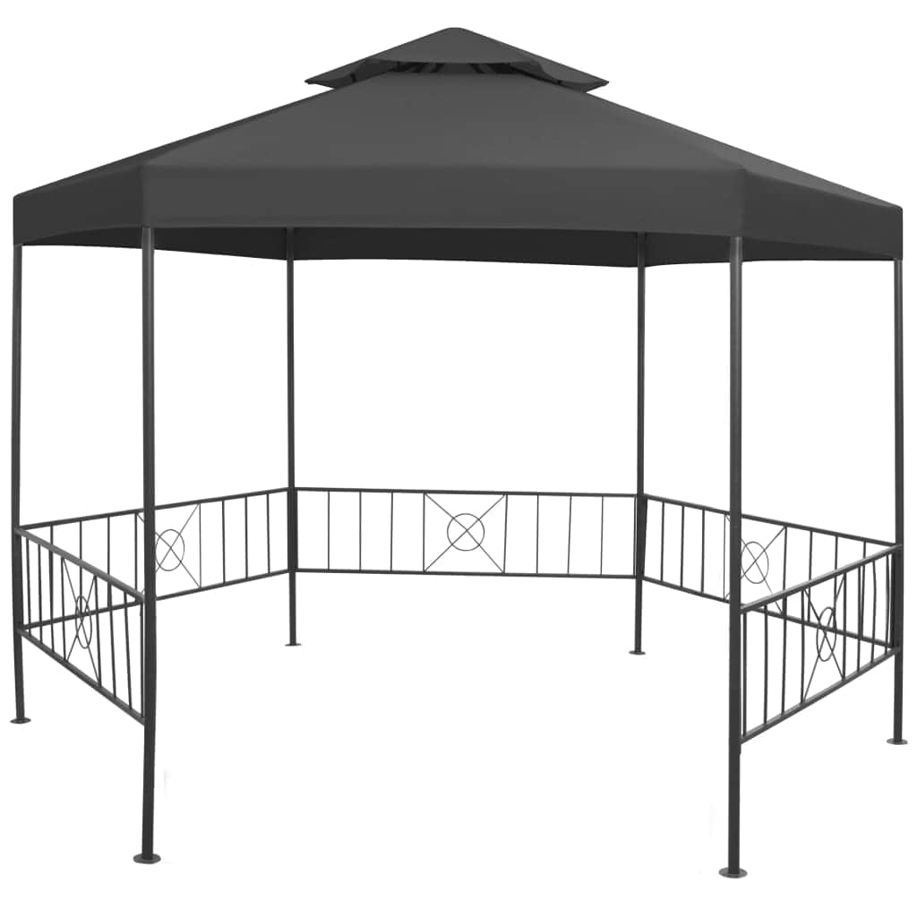 Heavy-duty Garden Gazebo Anthracite