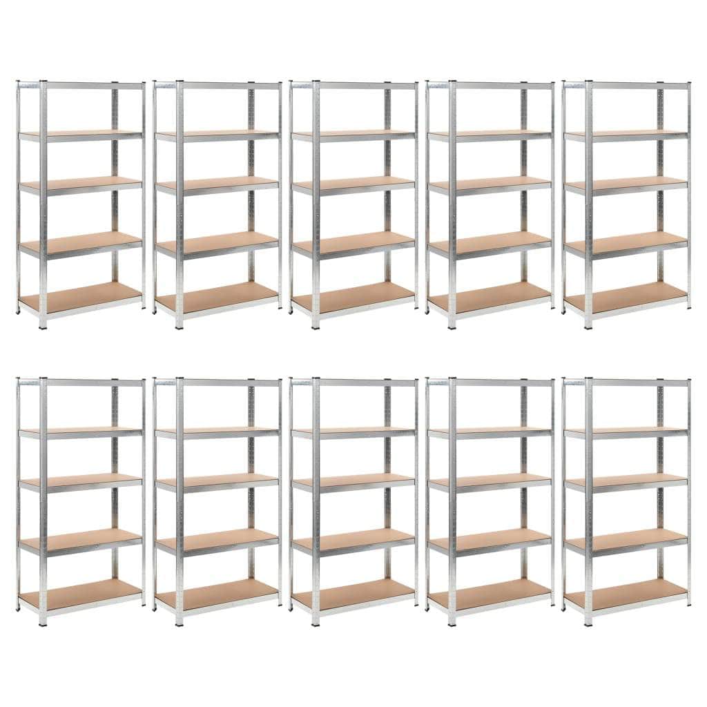 Heavy-duty Storage Rack 10 pcs