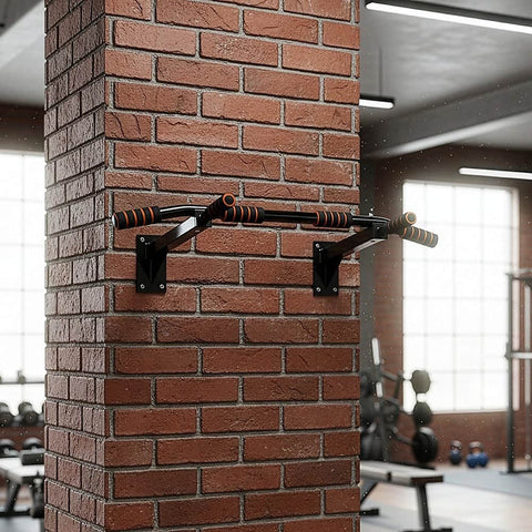 Heavy-Duty Wall/Ceiling Mounted Chin Up Pull Up Bar