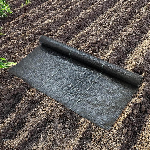 Heavy Duty Weed Control Pp Woven Fabric, 1.83M X 30M