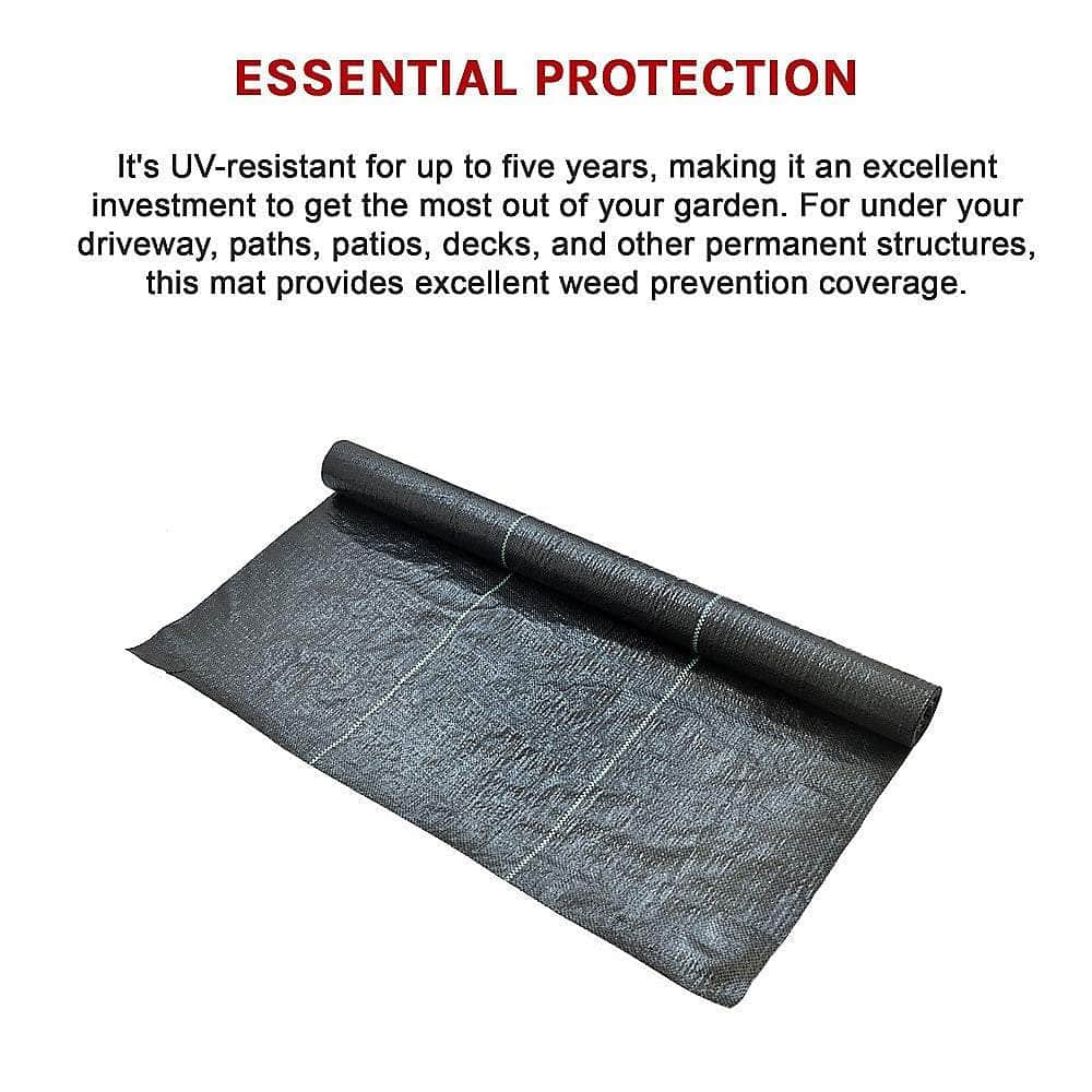 Heavy Duty Weed Control Pp Woven Fabric, 1.83M X 30M
