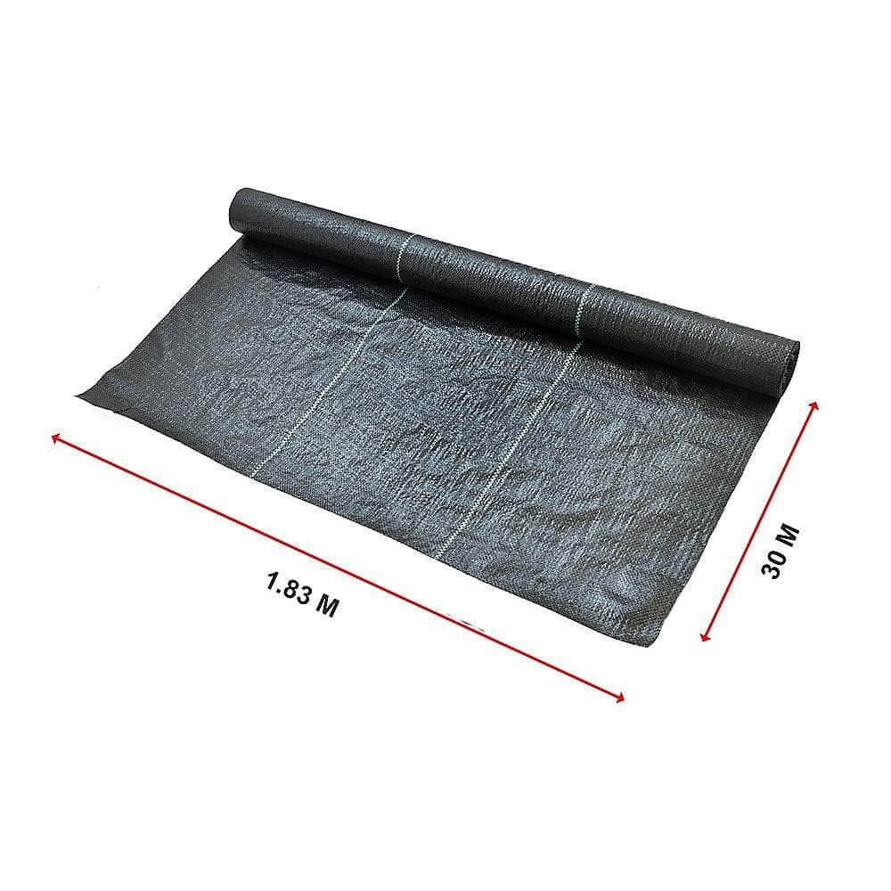 Heavy Duty Weed Control Pp Woven Fabric, 1.83M X 30M