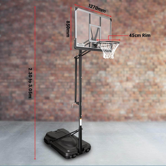 Height-Adjustable Basketball Portable