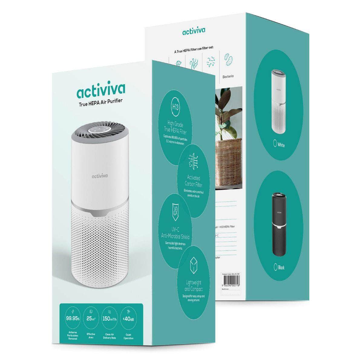 Hepa Air Purifier With Uv-C Light