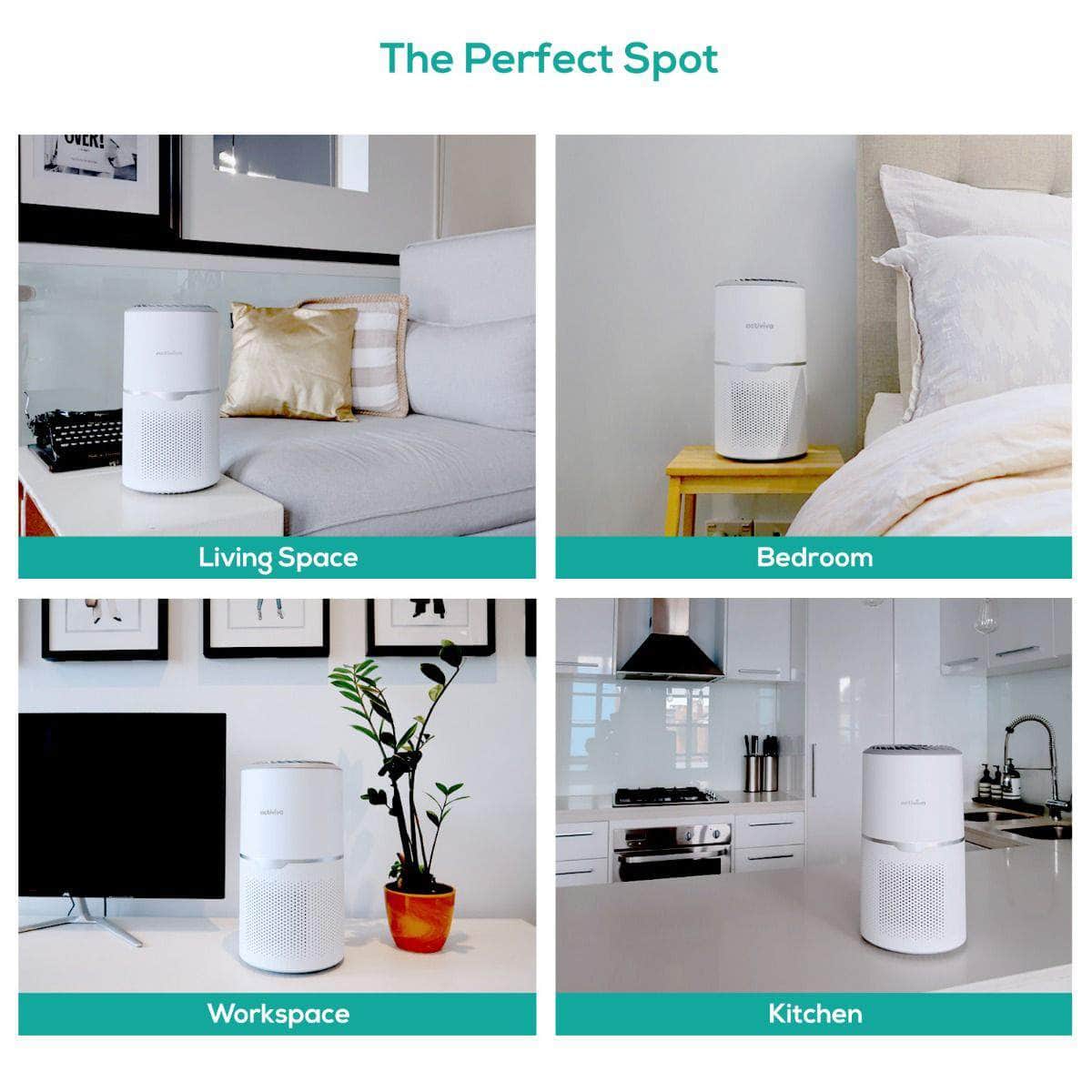 Hepa Air Purifier With Uv-C Light