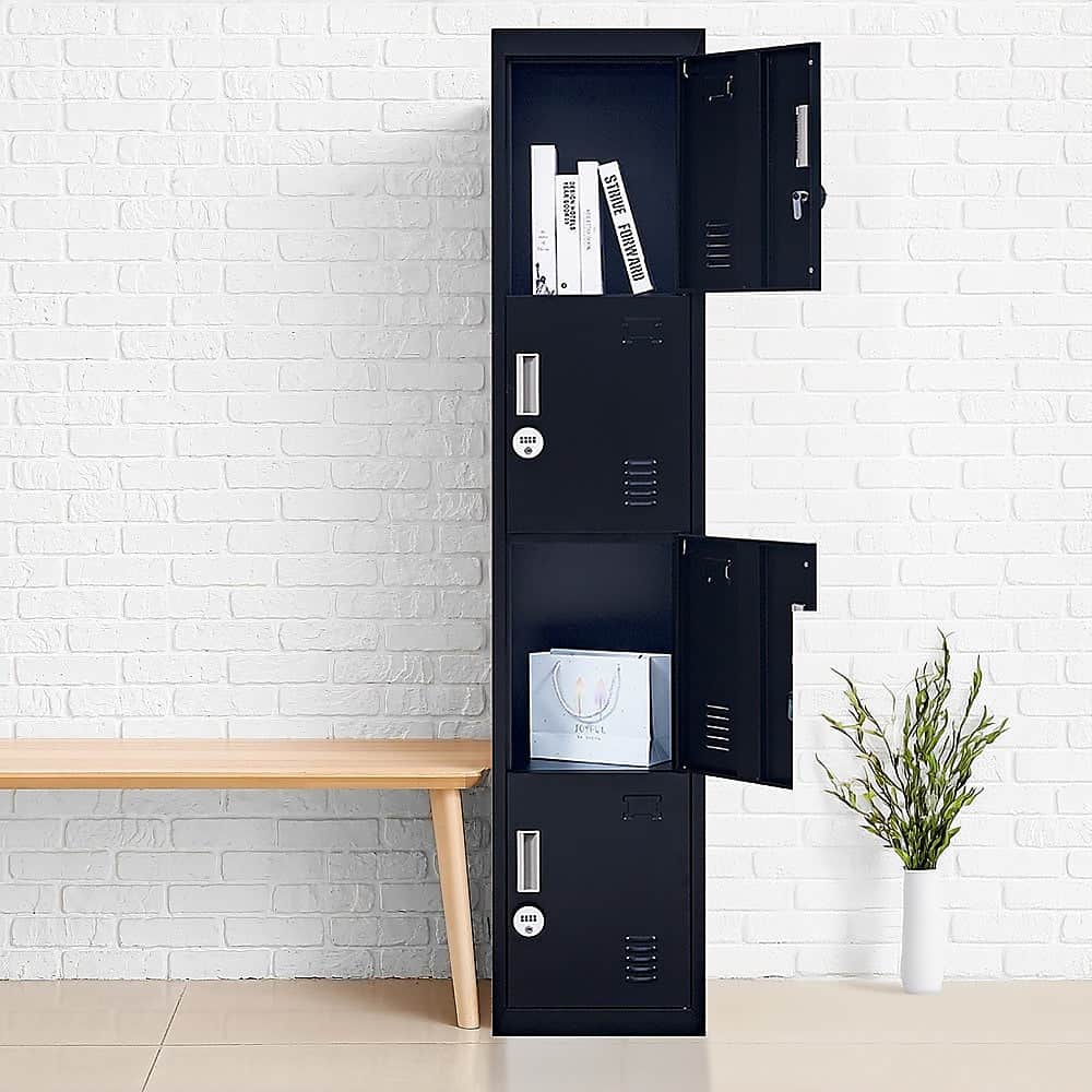 Hexa-Compartment Locker Efficient Organization For All Needs