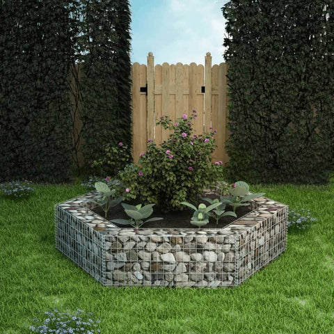 Hexagonal Gabion Planter XXL