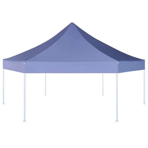 Hexagonal Pop-Up Foldable Marquee Dark Blue