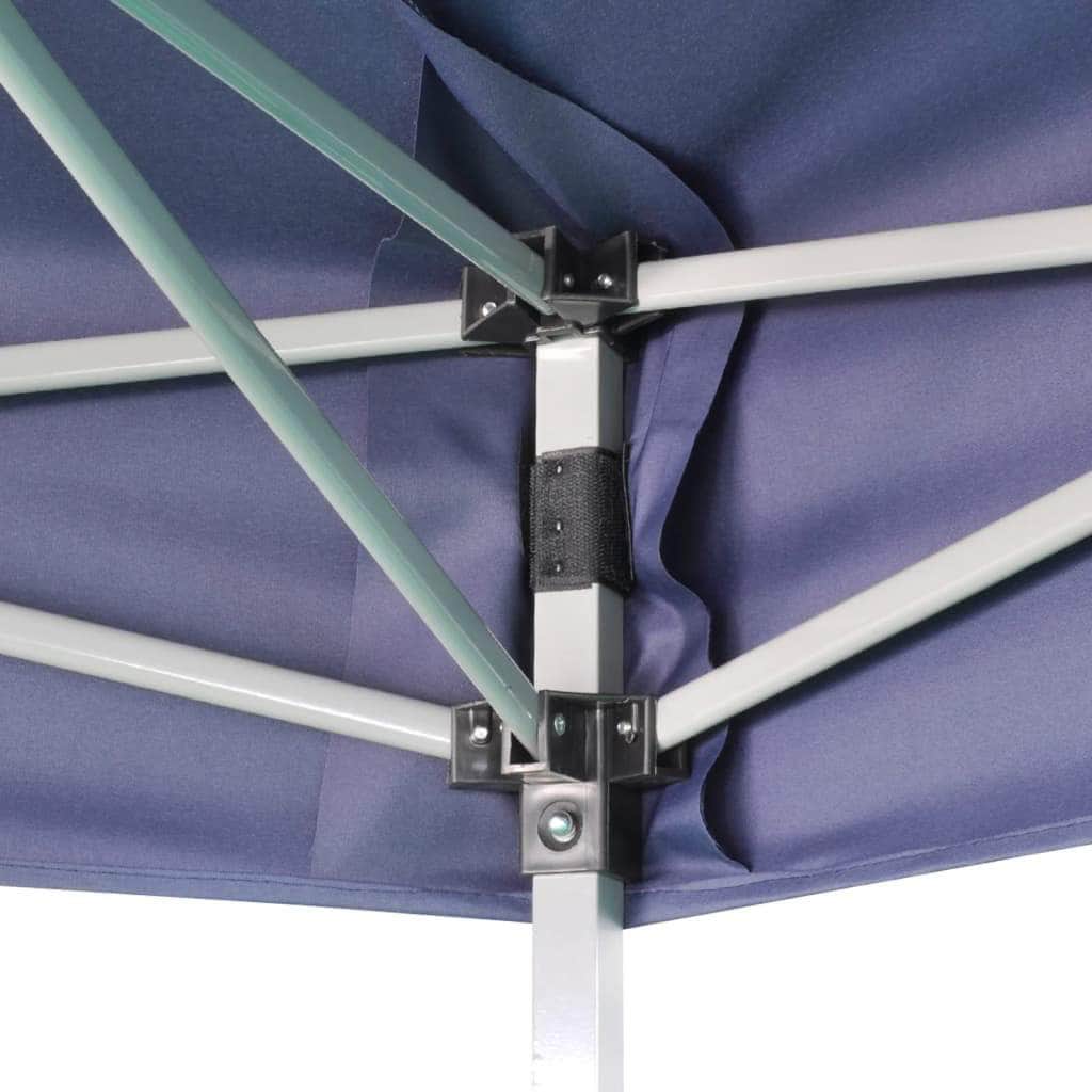 Hexagonal Pop-Up Foldable Marquee Dark Blue